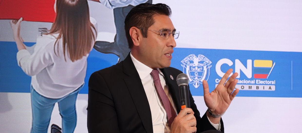 Cristian Quiroz, presidente del Consejo Nacional Electoral.