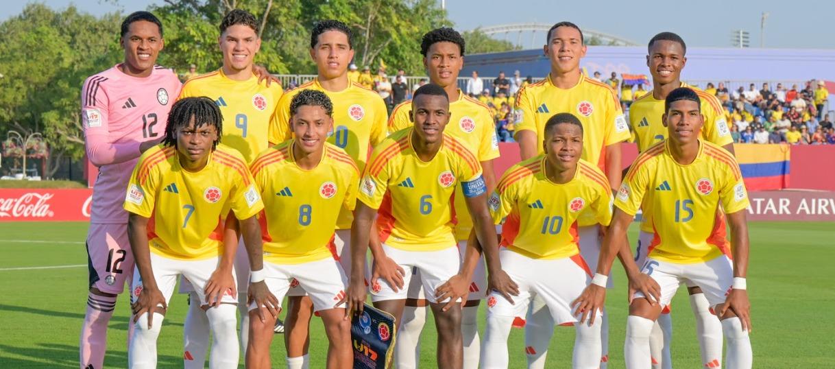 Colombia terminó segunda del Grupo G con 5 puntos. 
