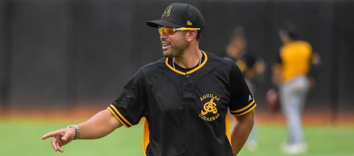 El barranquillero Luis 'Pipe' Urueta, mánager de las Águilas Cibaeñas. 