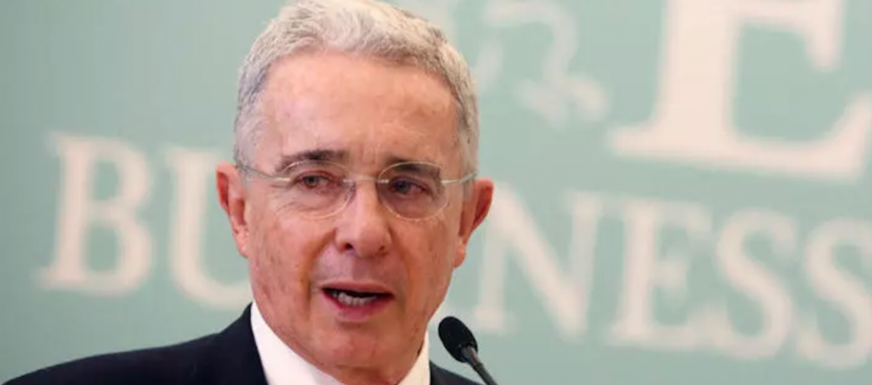 El expresidente Álvaro Uribe.