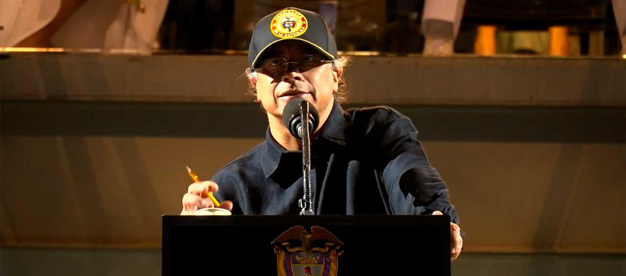 El Presidente de la República, Gustavo Petro.