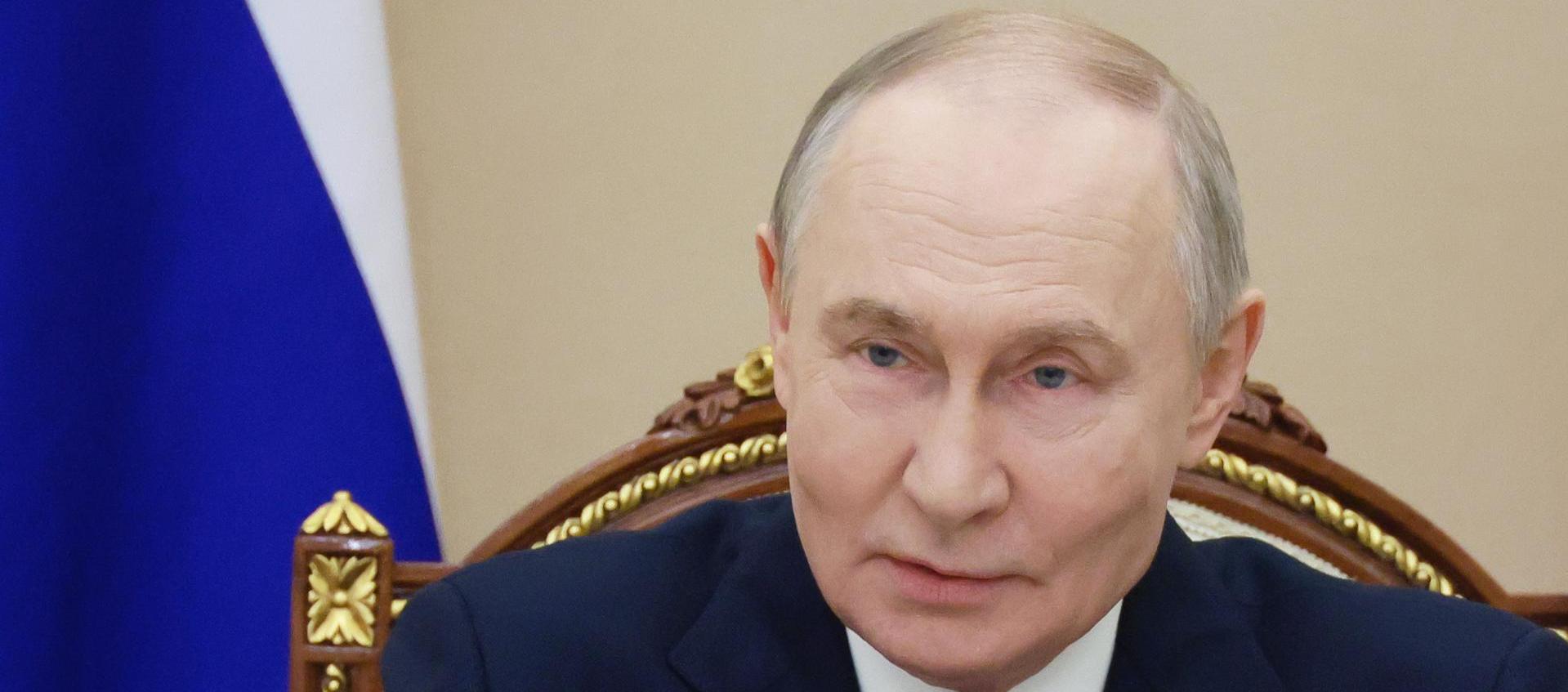 Vladímir Putin, Presidente de Rusia.