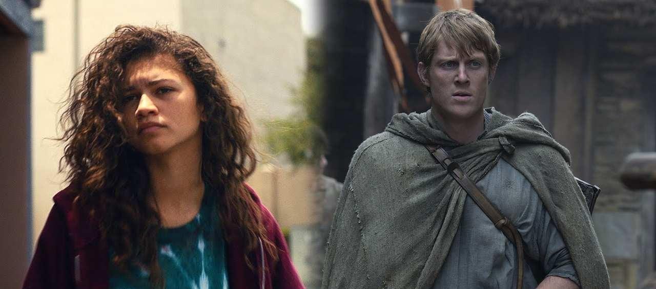 Zendaya, protagonista de 'Euphoria'  y Peter Claffey, protagonista de 'A knight of the seven kingdoms'.