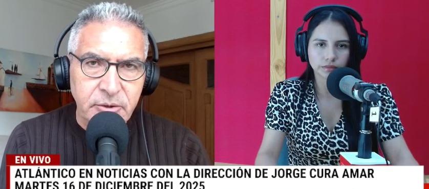 Transmisión de Atlántico en Noticias.