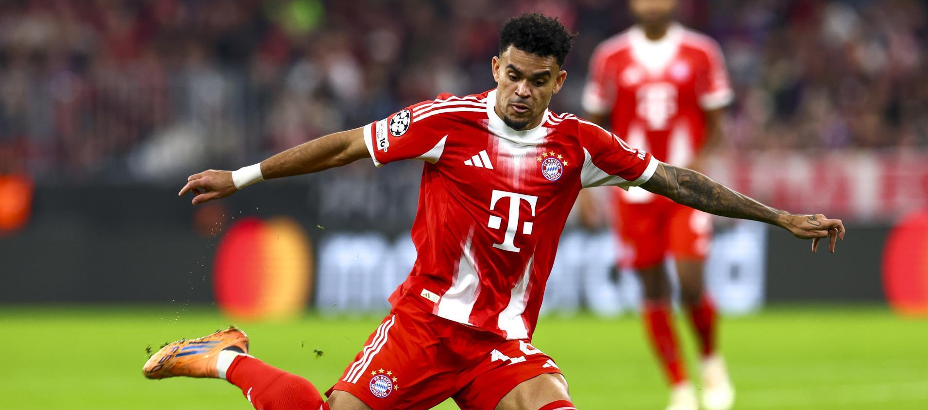 Luis Díaz, jugador del Bayern Múnich.