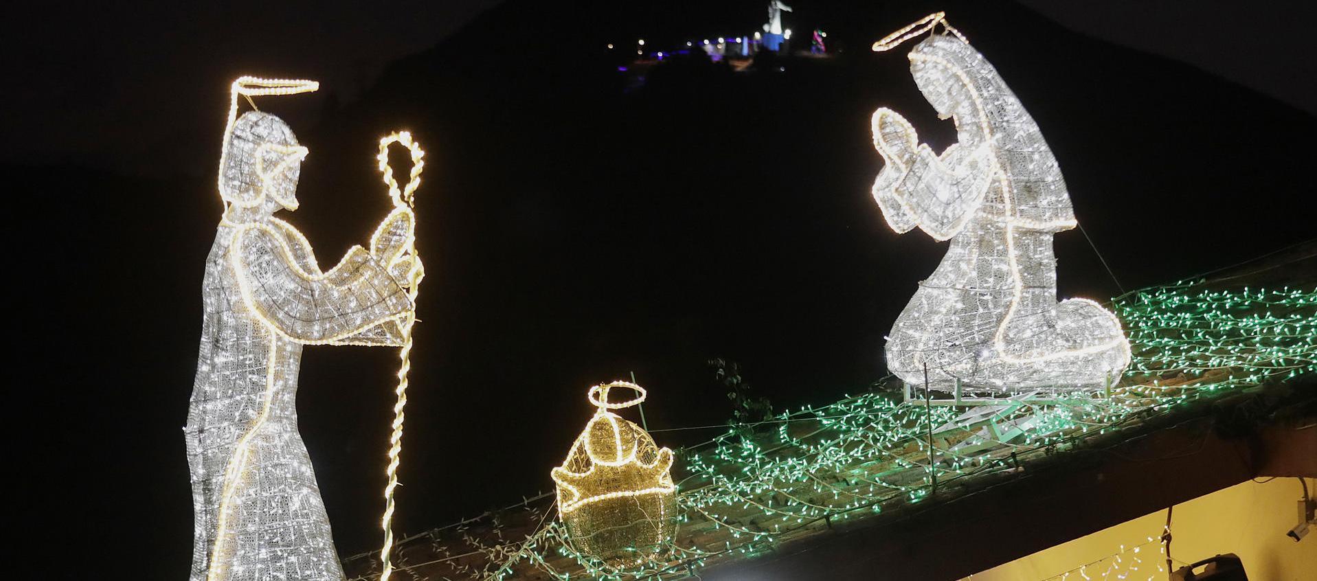 Algunos de los alumbrados. 