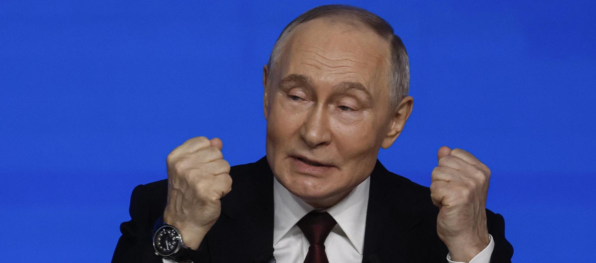 Vladímir Putin, Presidente de Rusia.