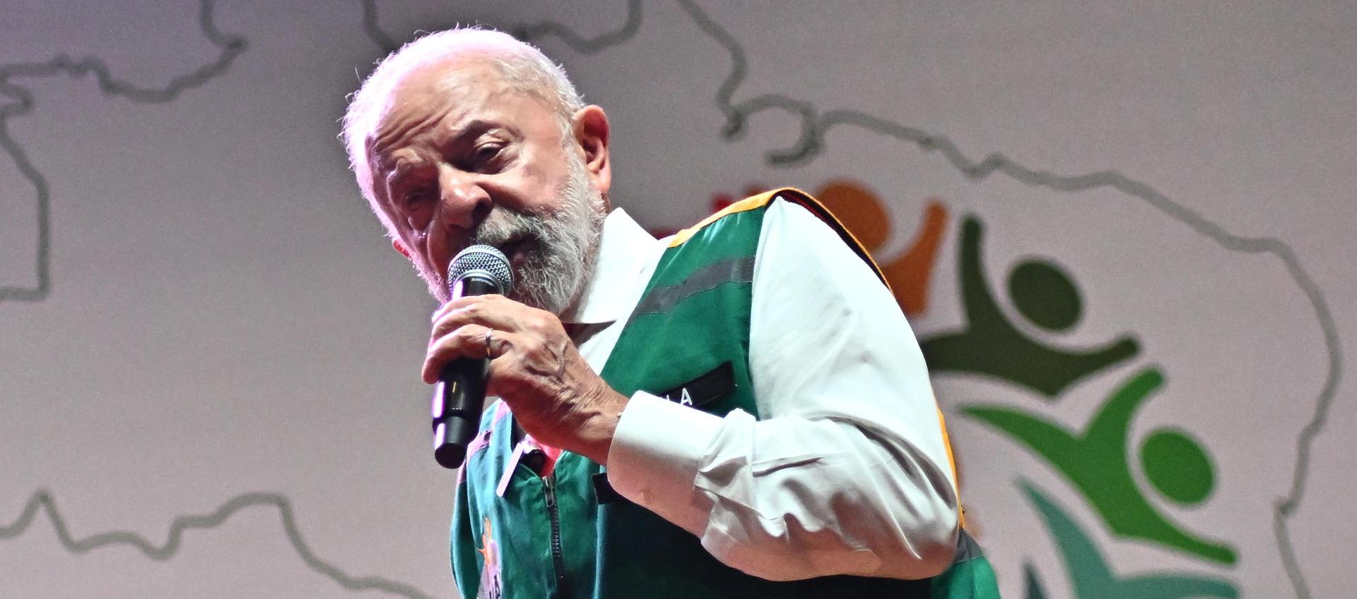 Lula da Silva, Presidente de Brasil.