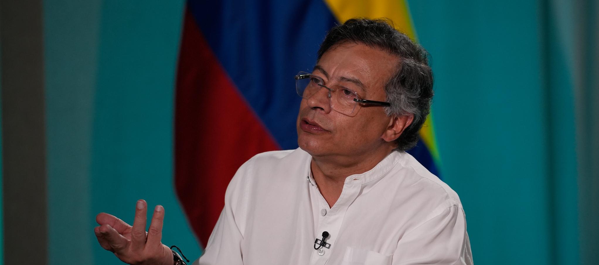 El Presidente Gustavo Petro.