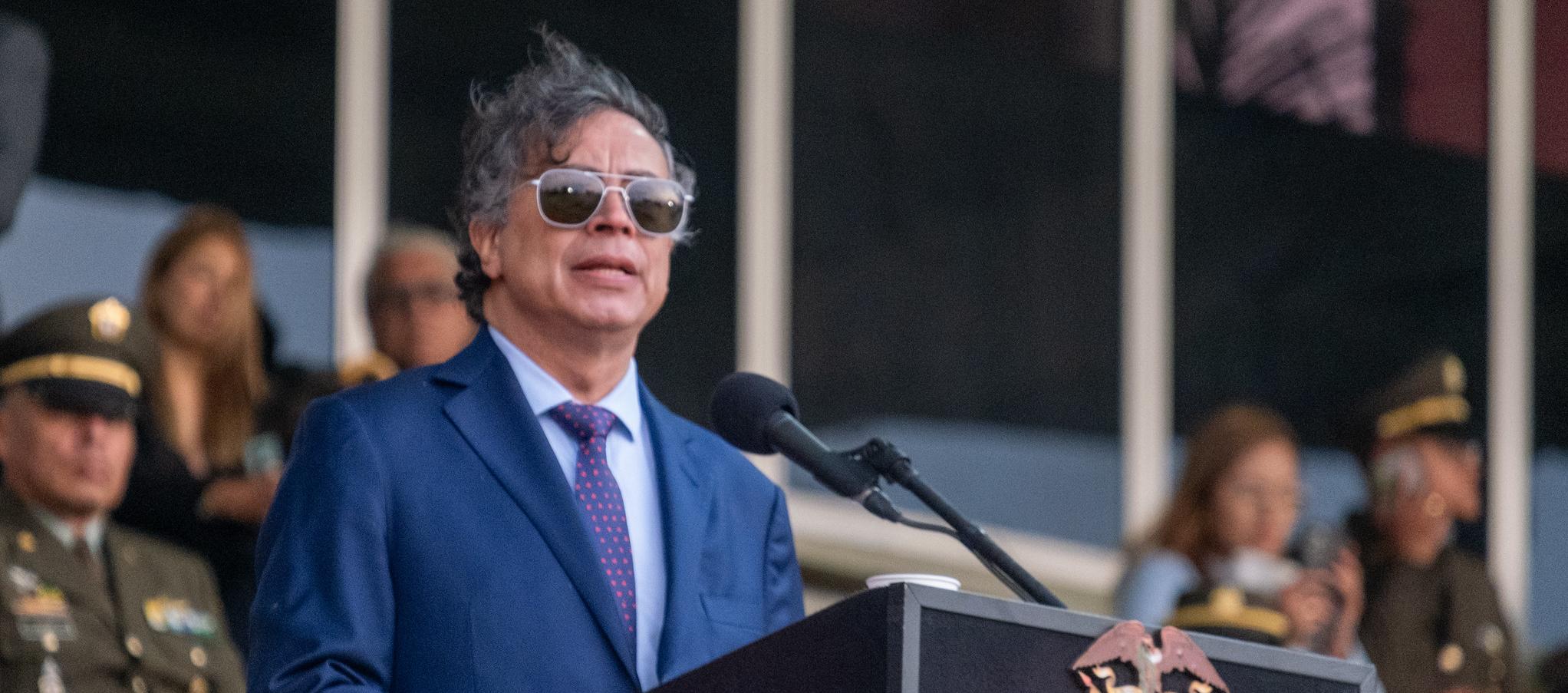 El Presidente Gustavo Petro.