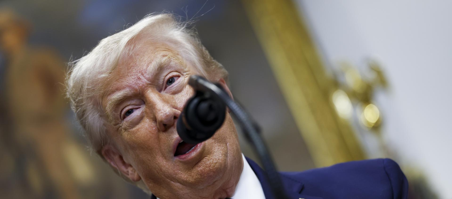 Donald Trump, Presidente de Estados Unidos.