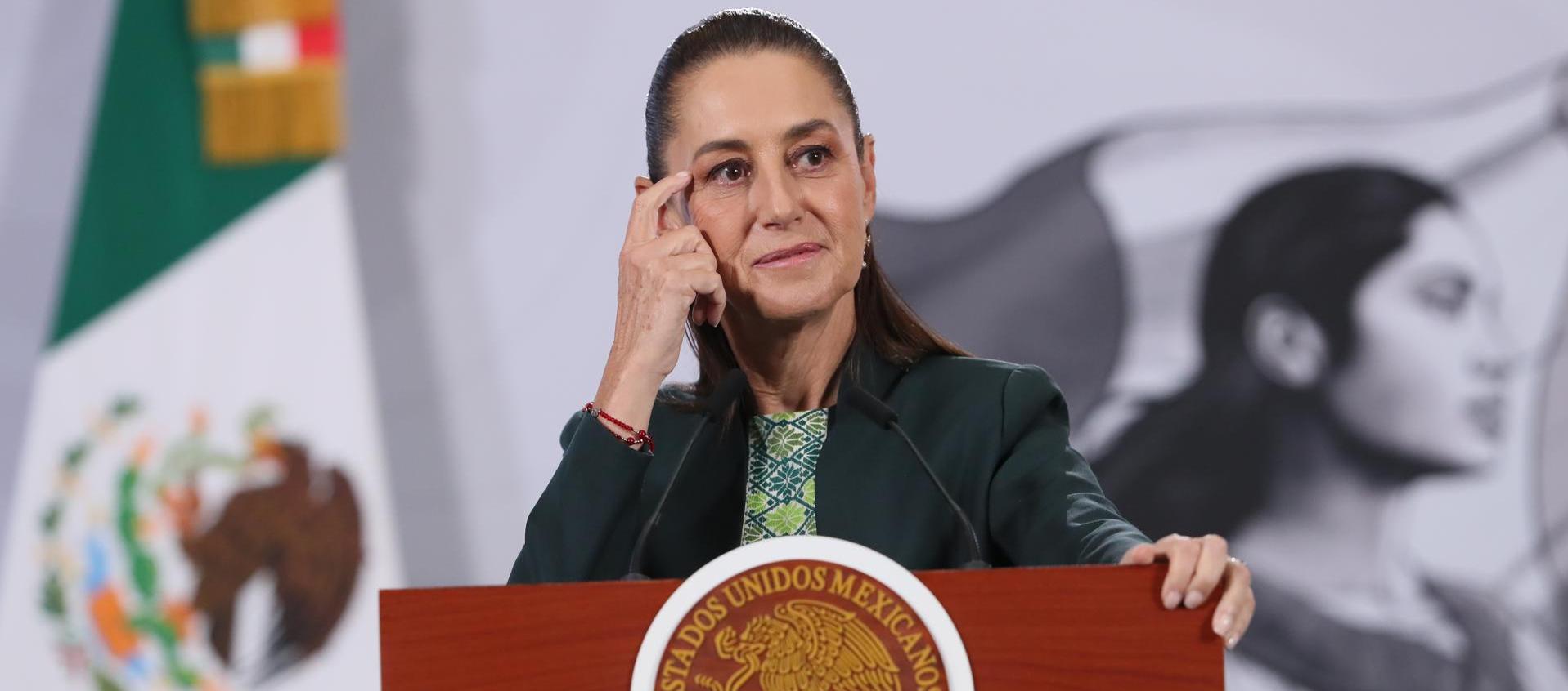 Claudia Sheinbaum, Presidenta de México.