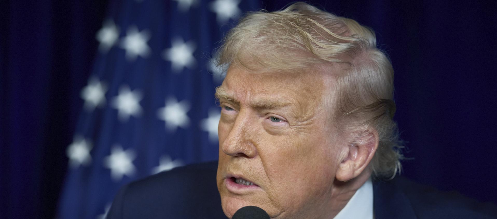 Donald Trump, Presidente de Estados Unidos.