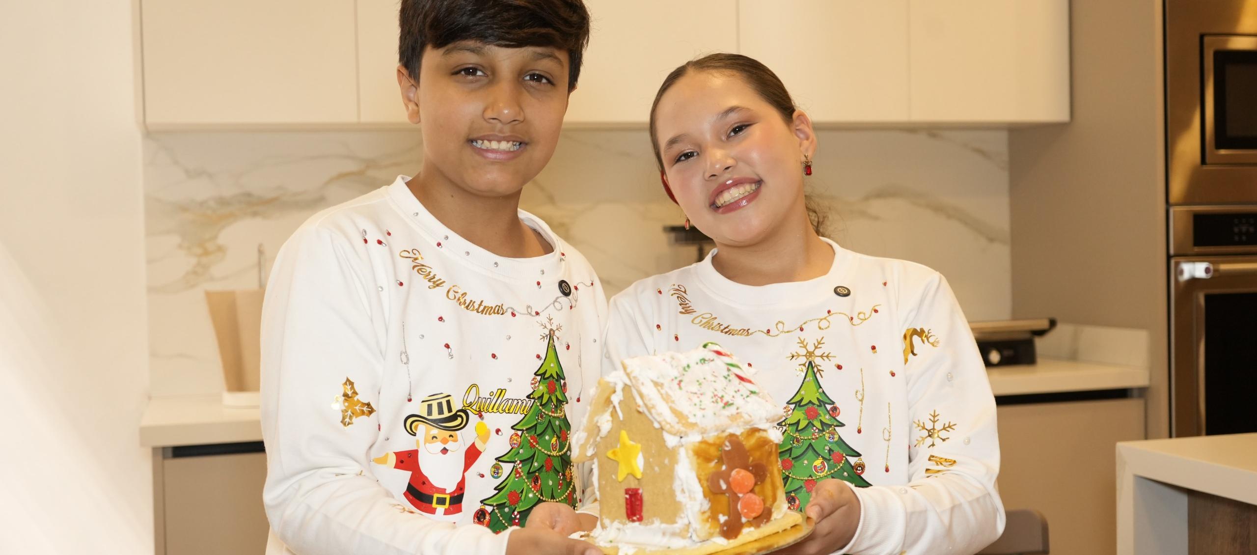 Germán Palomino y Ashley Gómez, Reyes Infantiles del Carnaval de la 44. 