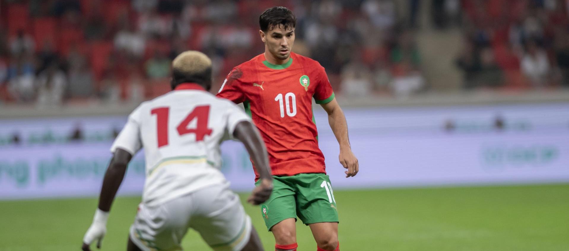 Brahim Díaz, jugador de la selección marroquí y Real Madrid.