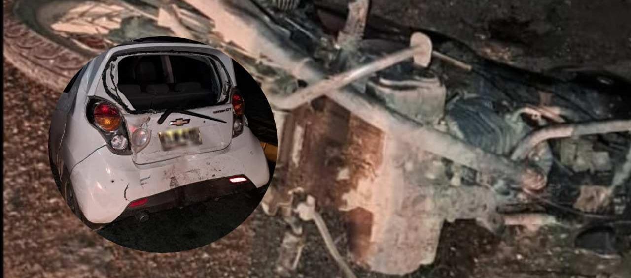 Accidente de tránsito.