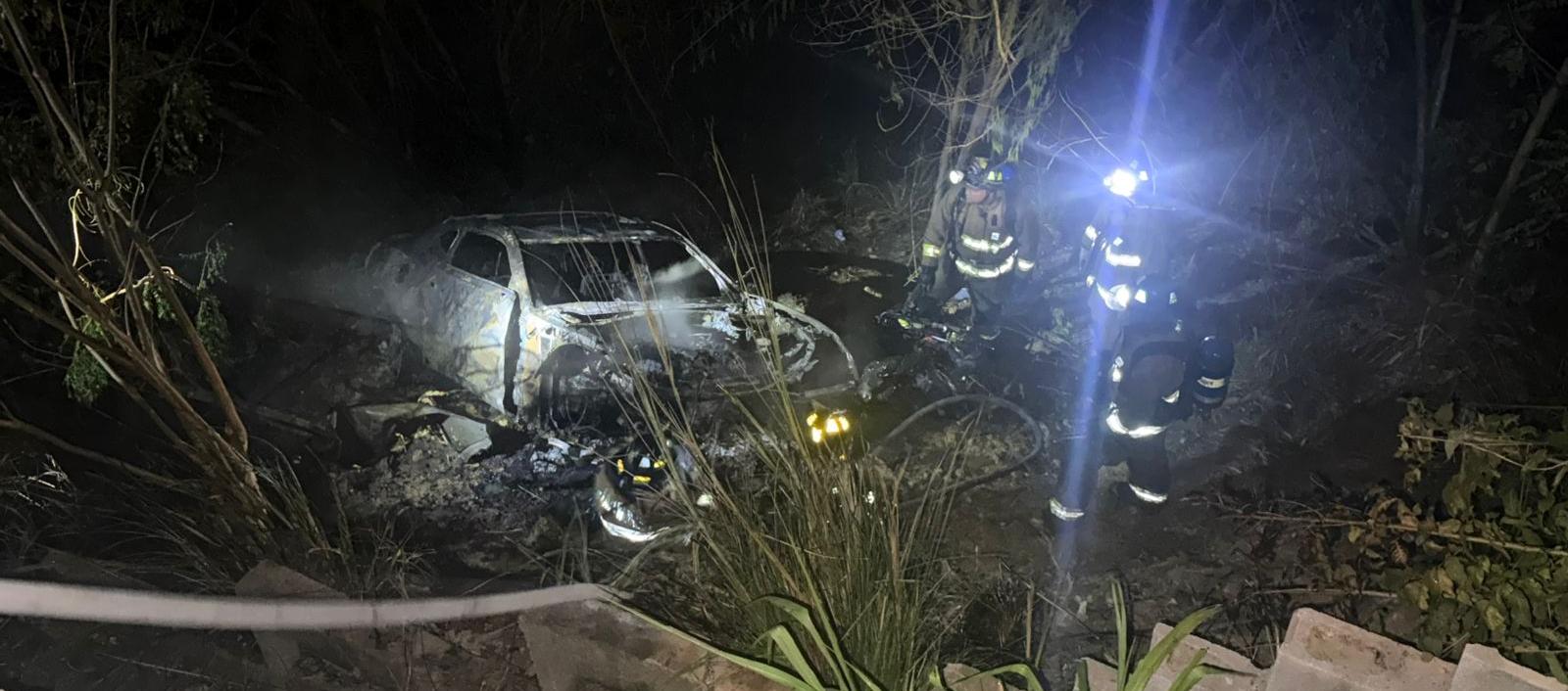 Vehículo involucrado en el accidente. 