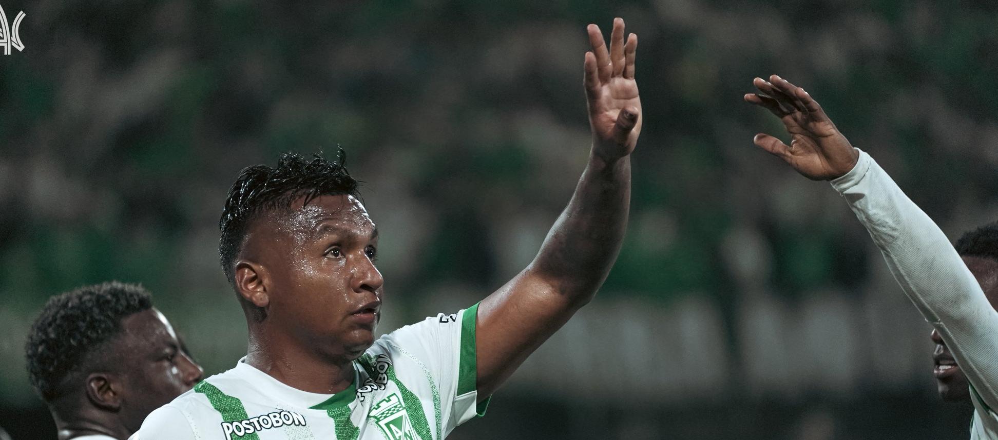 Alfredo Morelos marcó el segundo gol de Nacional.
