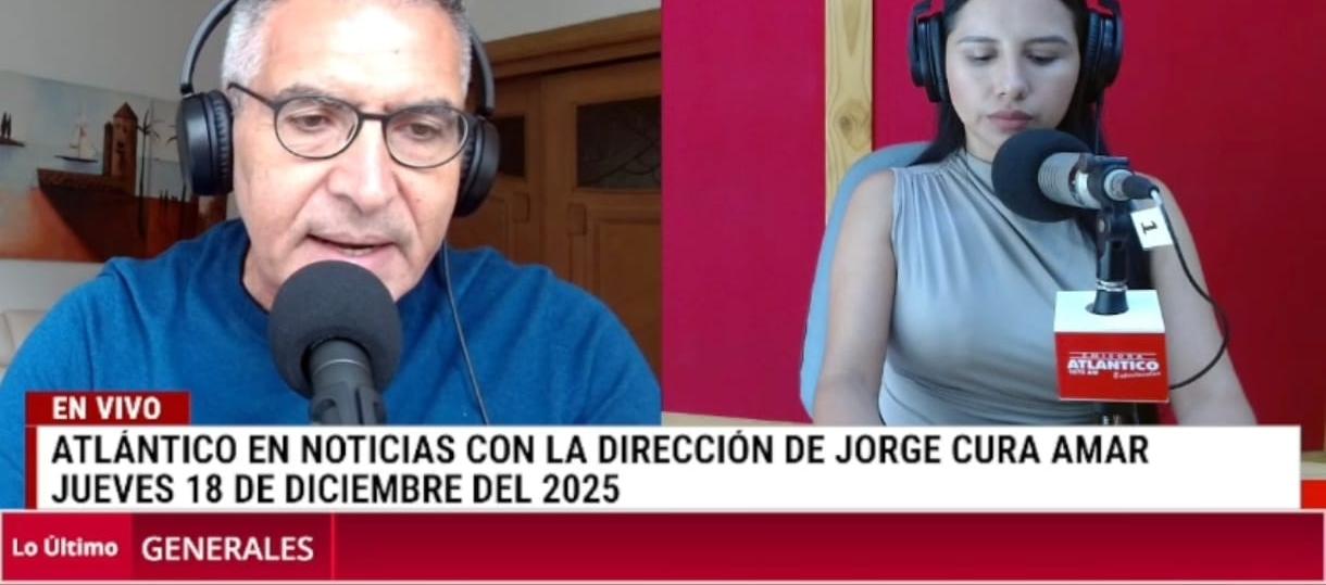 Transmisión de Atlántico en Noticias.