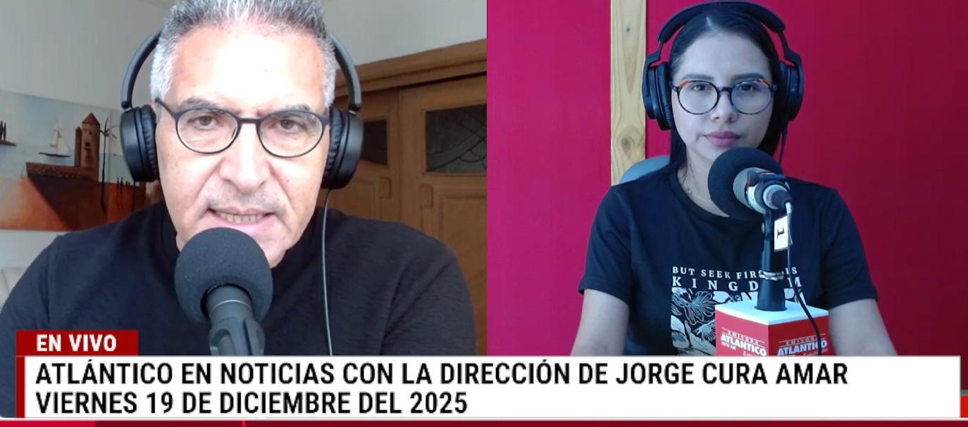 Transmisión de Atlántico en Noticias.