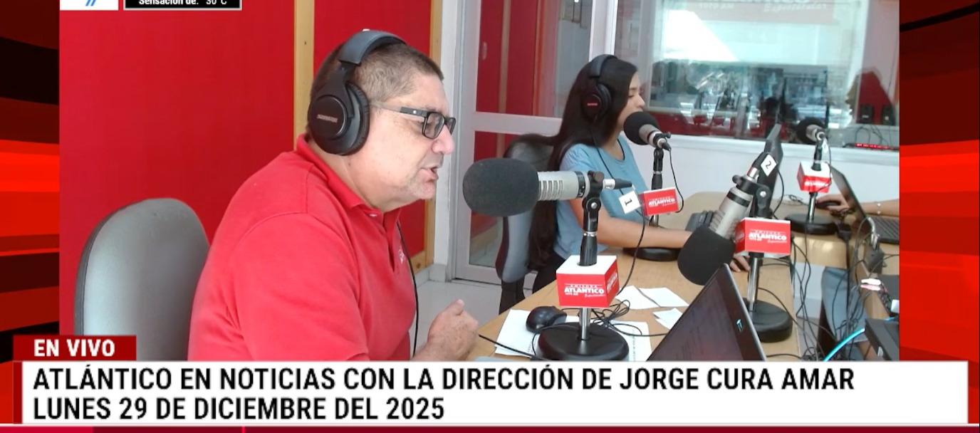Transmisión de Atlántico en Noticias.
