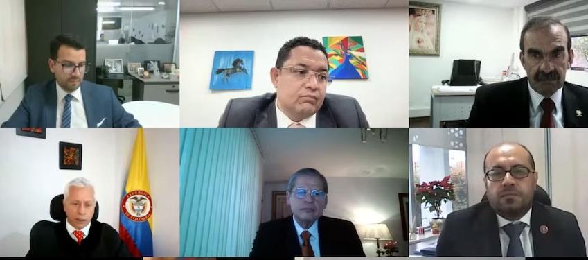 Audiencia contra el general (r) Rodolfo Palomino.