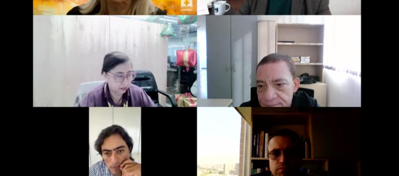 Aspecto de la audiencia preparatoria de este martes. 