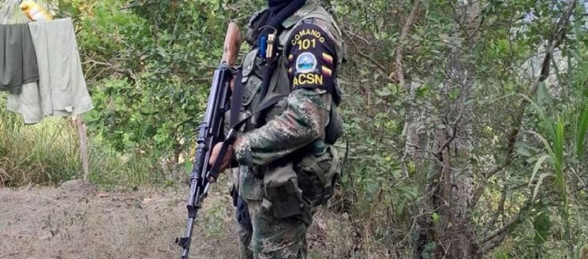 Integrante de las Autodefensas Conquistadoras de la Sierra Nevada. 