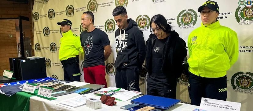 Tres de los 19 capturas, fueron detenidos en Medellín. 