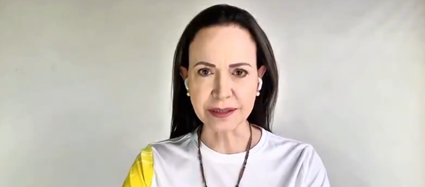 La líder opositora venezolana María Corina Machado. 