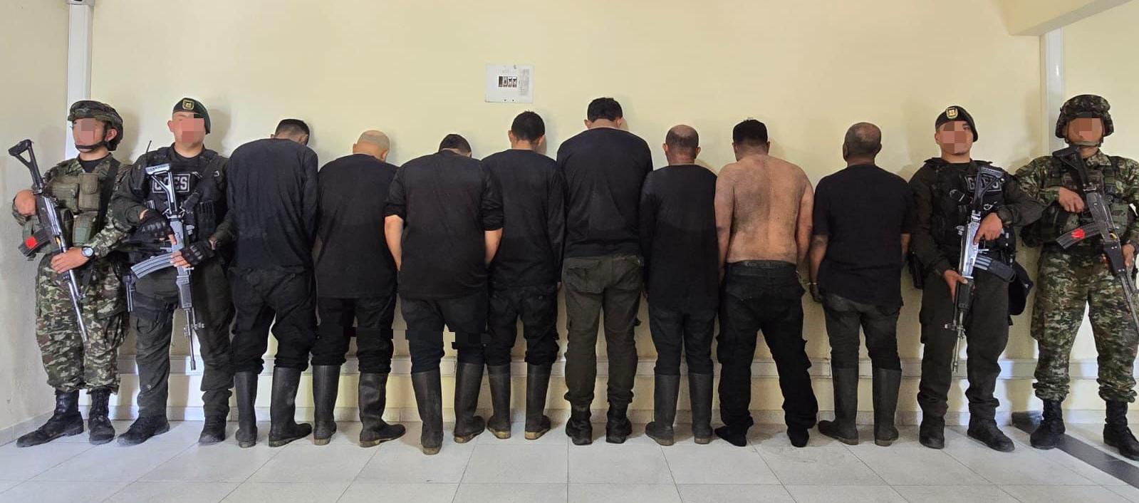 Capturados por el secuestro.