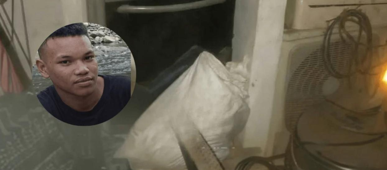 Hombre que fue decapitado por la comunidad. 