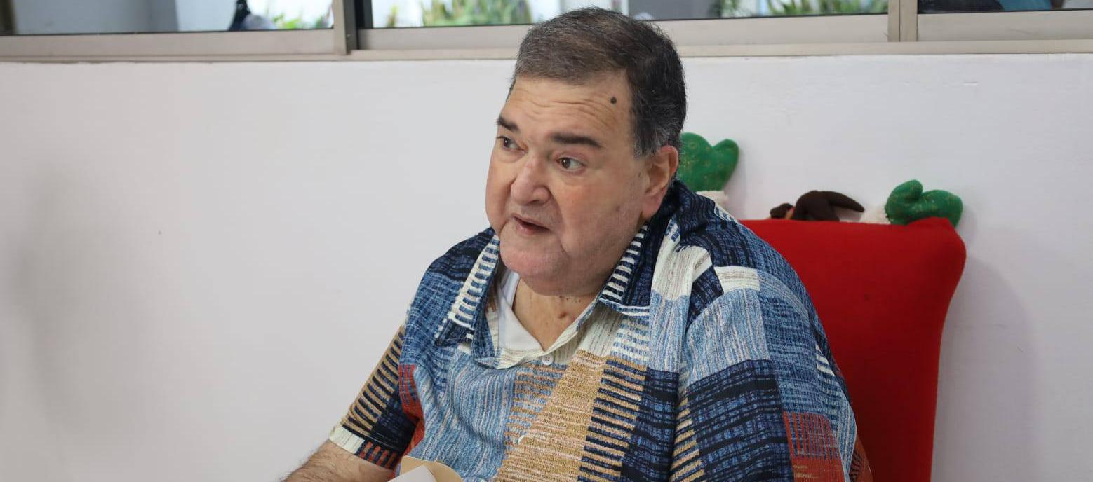 El Alcalde de Sabanalarga, José Elías Chams.