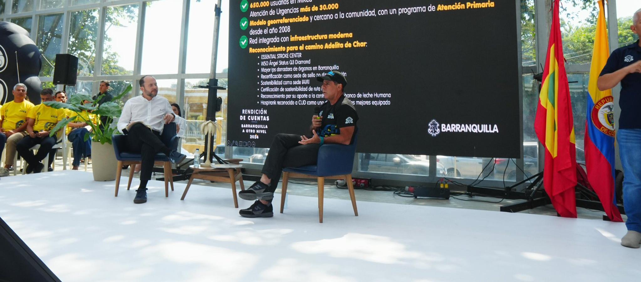 El Alcalde de Barranquilla, Alex Char.