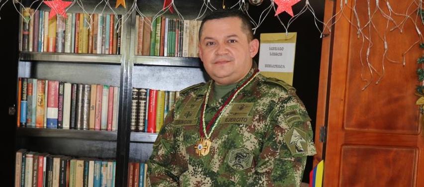 El coronel del Ejército, Julián Ferney Rincón.