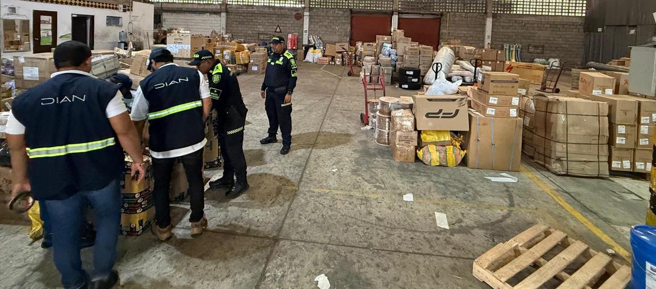 Imagen de los operativos realizados este viernes en Barranquilla.