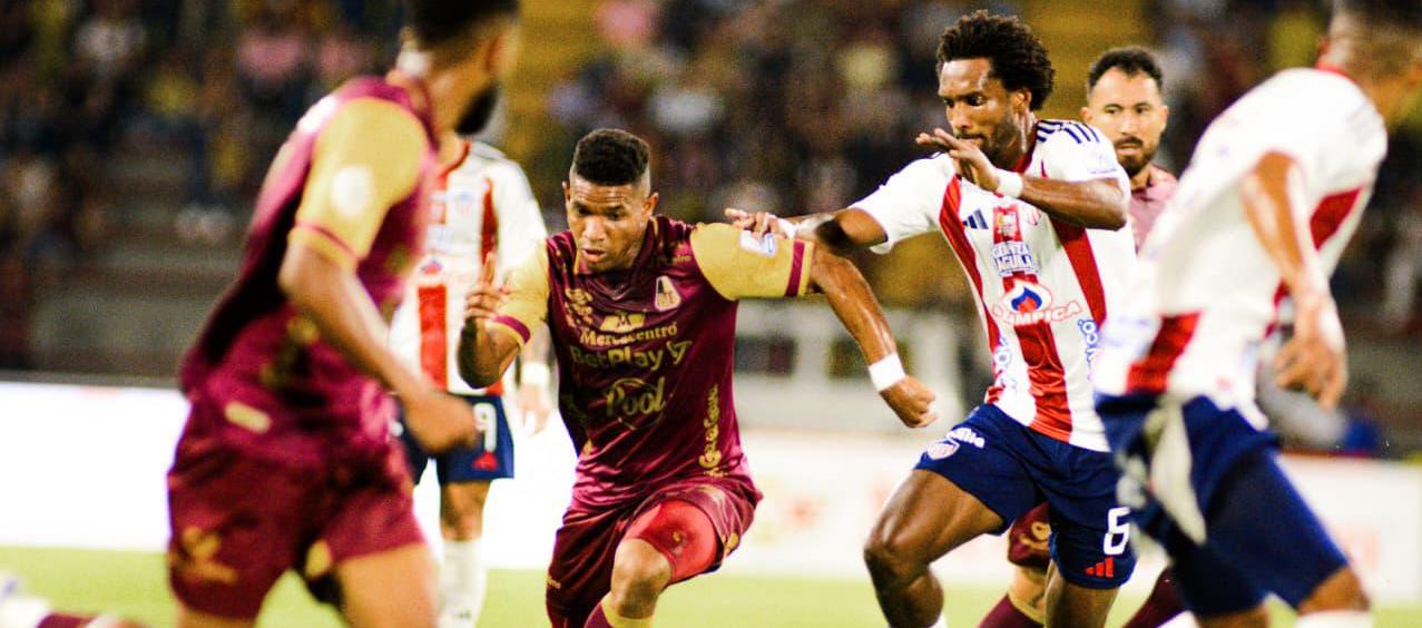 Didier Moreno durante la final de vuelta.