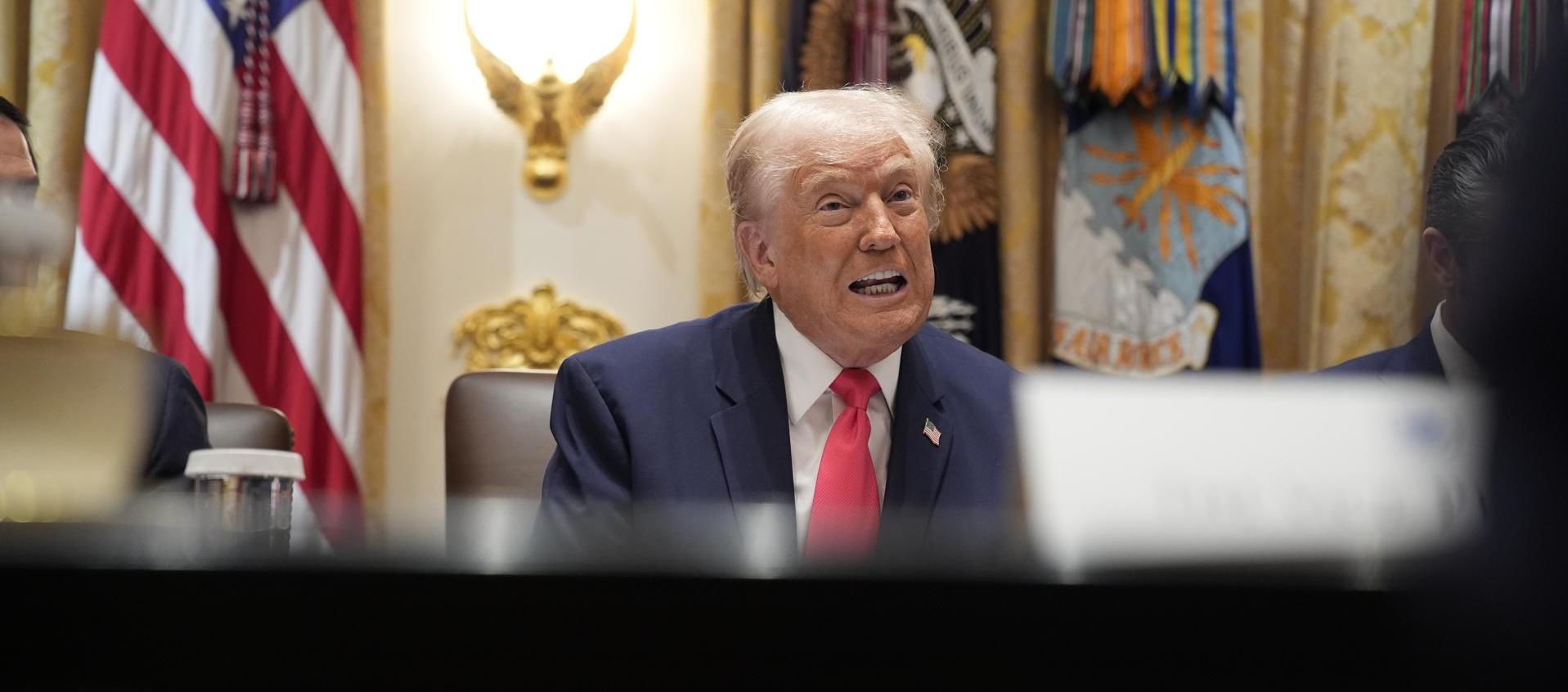 Donald Trump, Presidente de Estados Unidos.