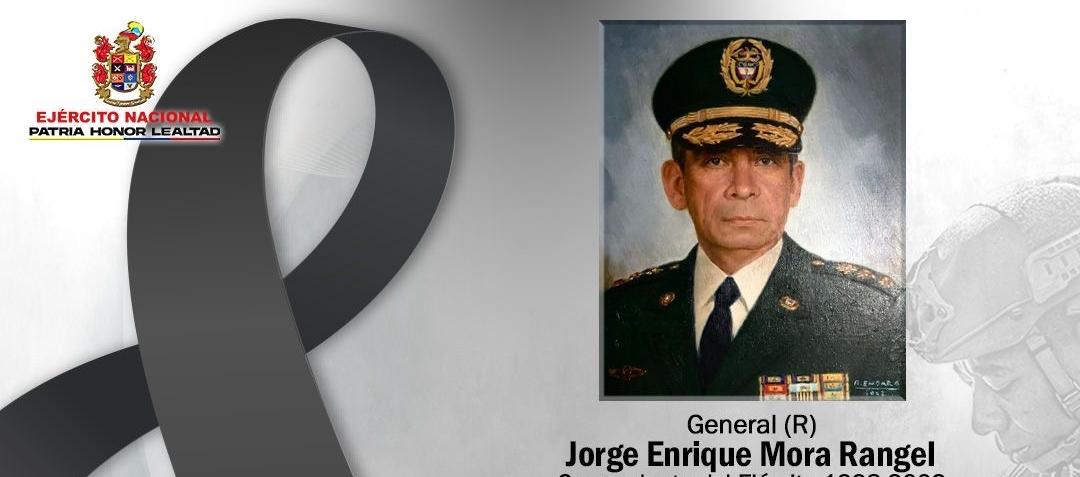 El general (r) Jorge Enrique Mora Rangel.