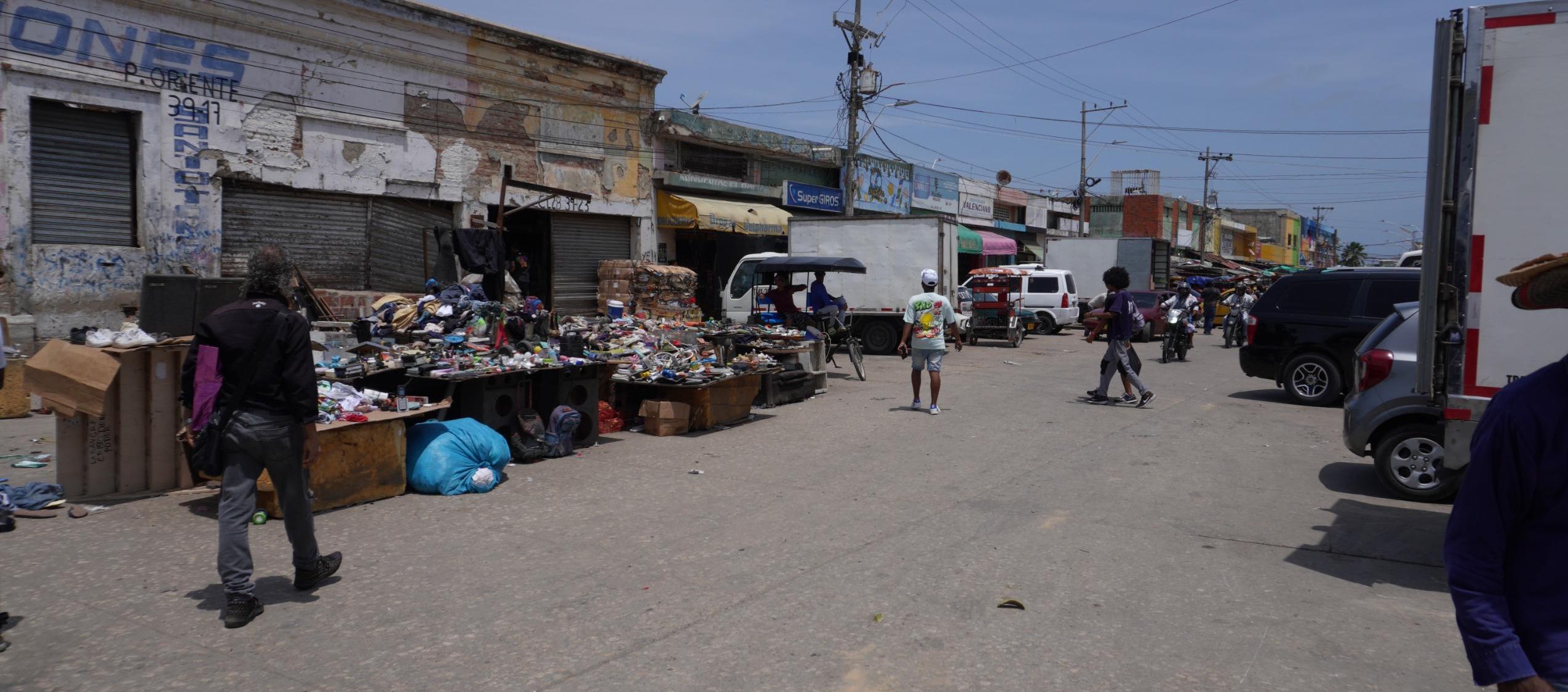 Sector de 'El Boliche', donde se originó la emergencia por el licor adulterado. 