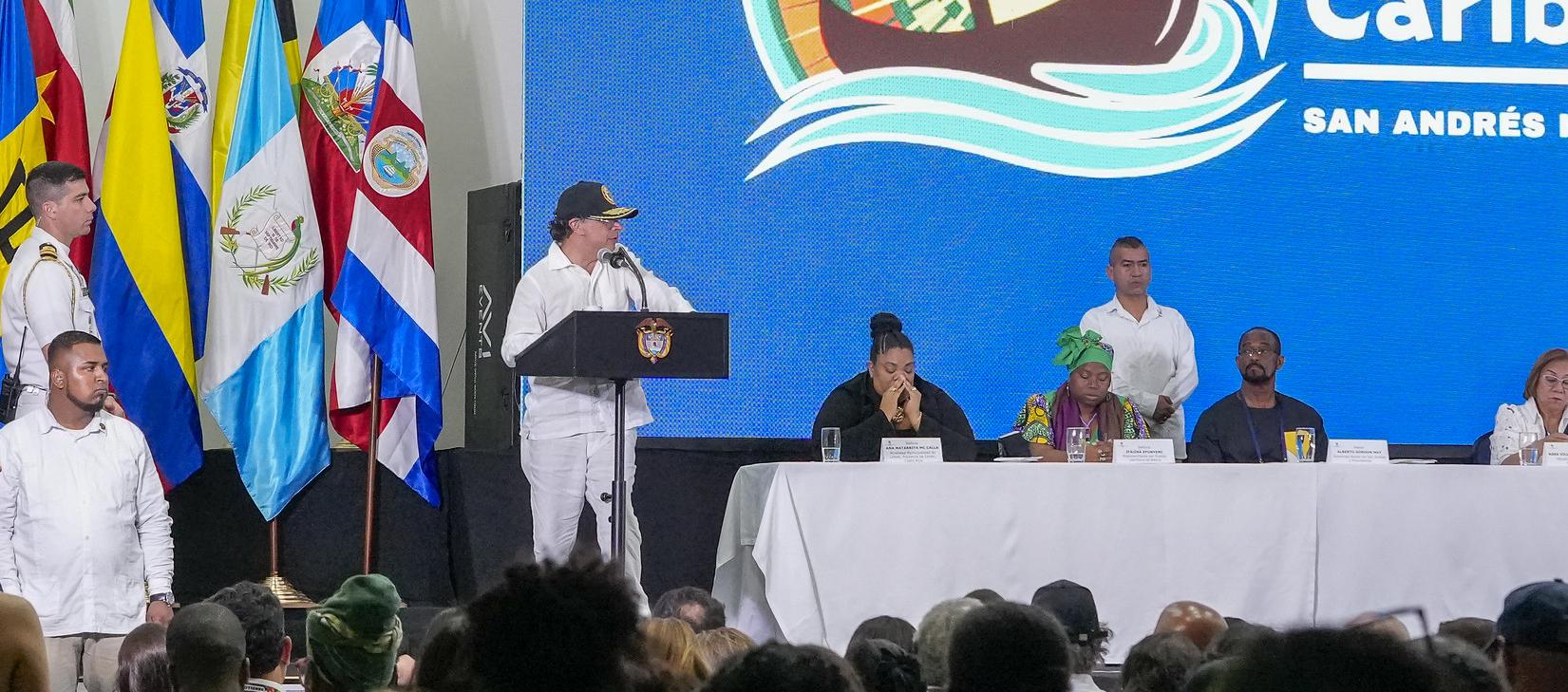 El Presidente Gustavo Petro.