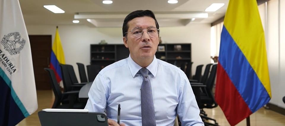 El registrador Hernán Penagos.