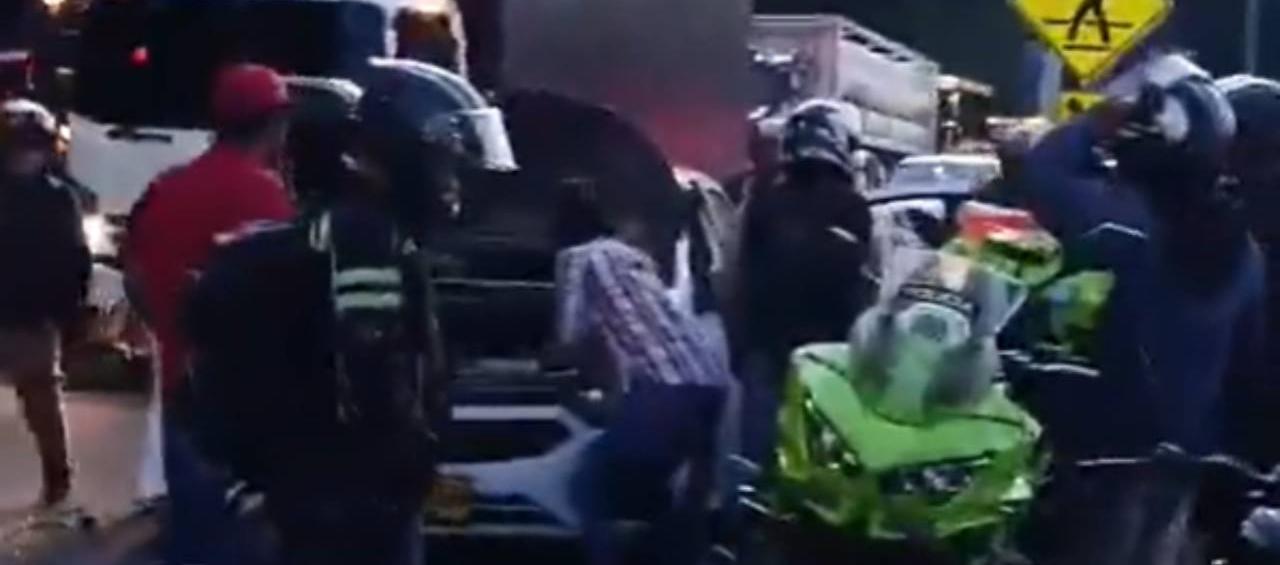 Explosión en Copacabana.