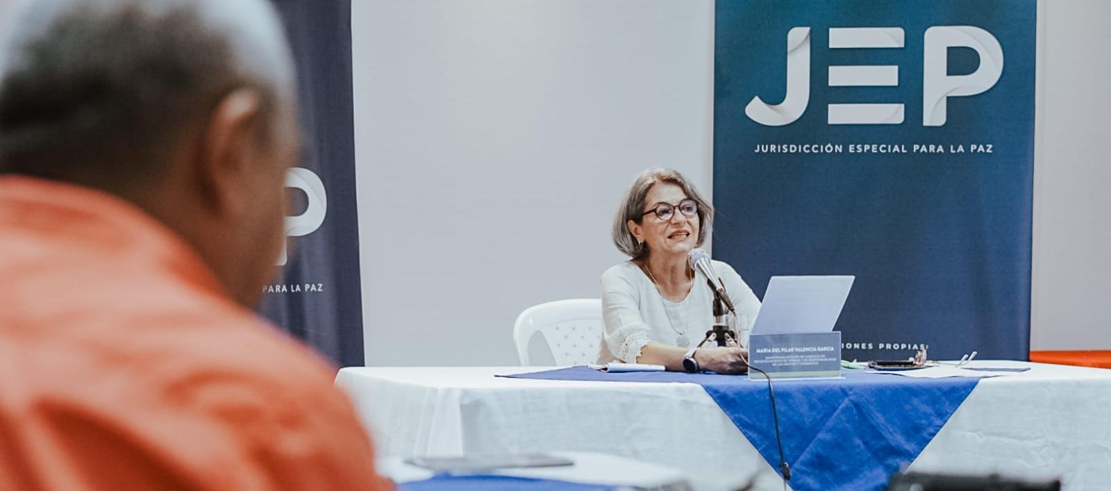 La magistrada María del Pilar Valencia.