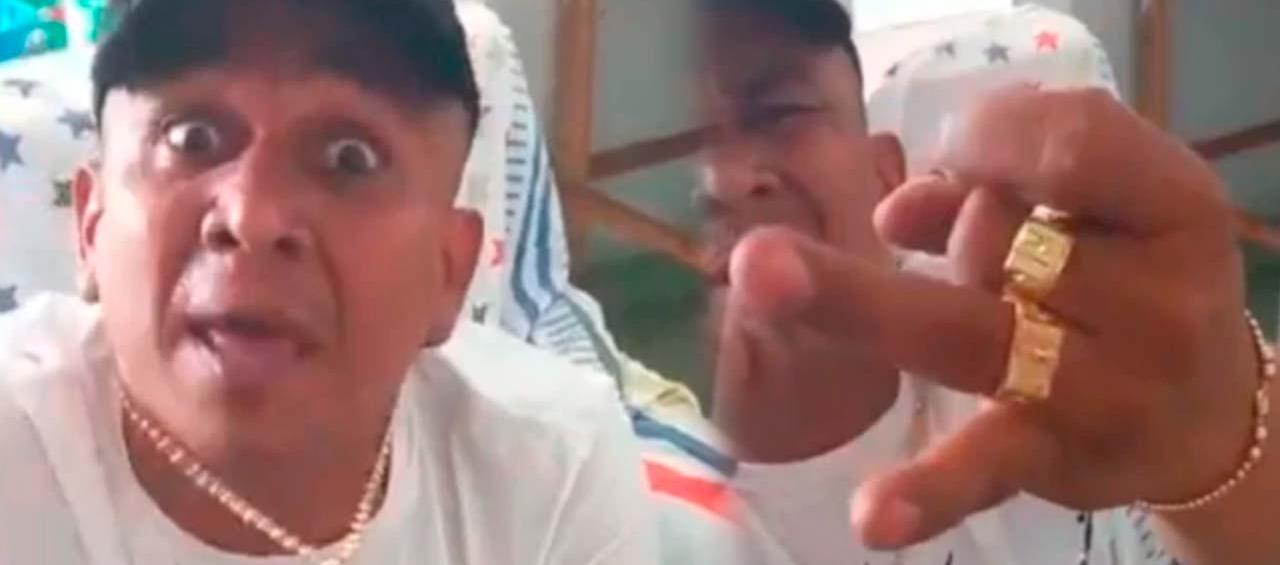 Alias 'El Negro Ober' el día que amenazó a la fiscal.