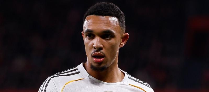 Alexander Arnold, lateral derecho del Real Madrid.