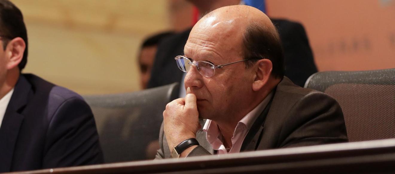 Germán Ávila, ministro de Hacienda.