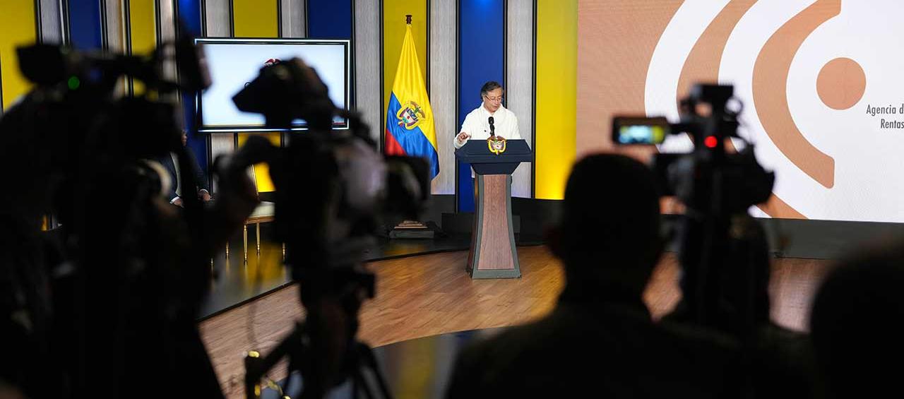 Gustavo Petro, Presidente de Colombia. 