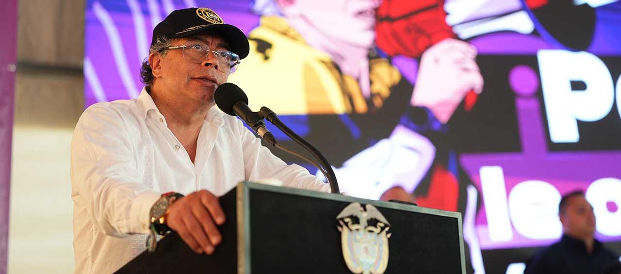 Gustavo Petro, Presidente de Colombia. 