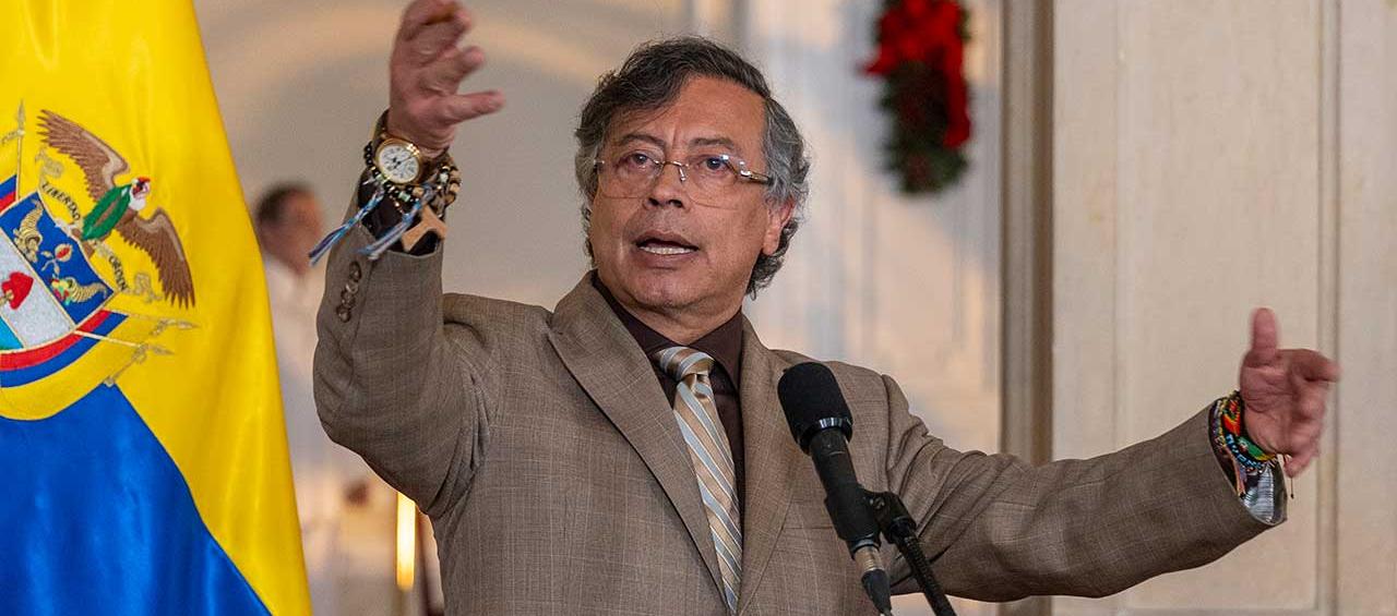 Gustavo Petro, Presidente de Colombia. 